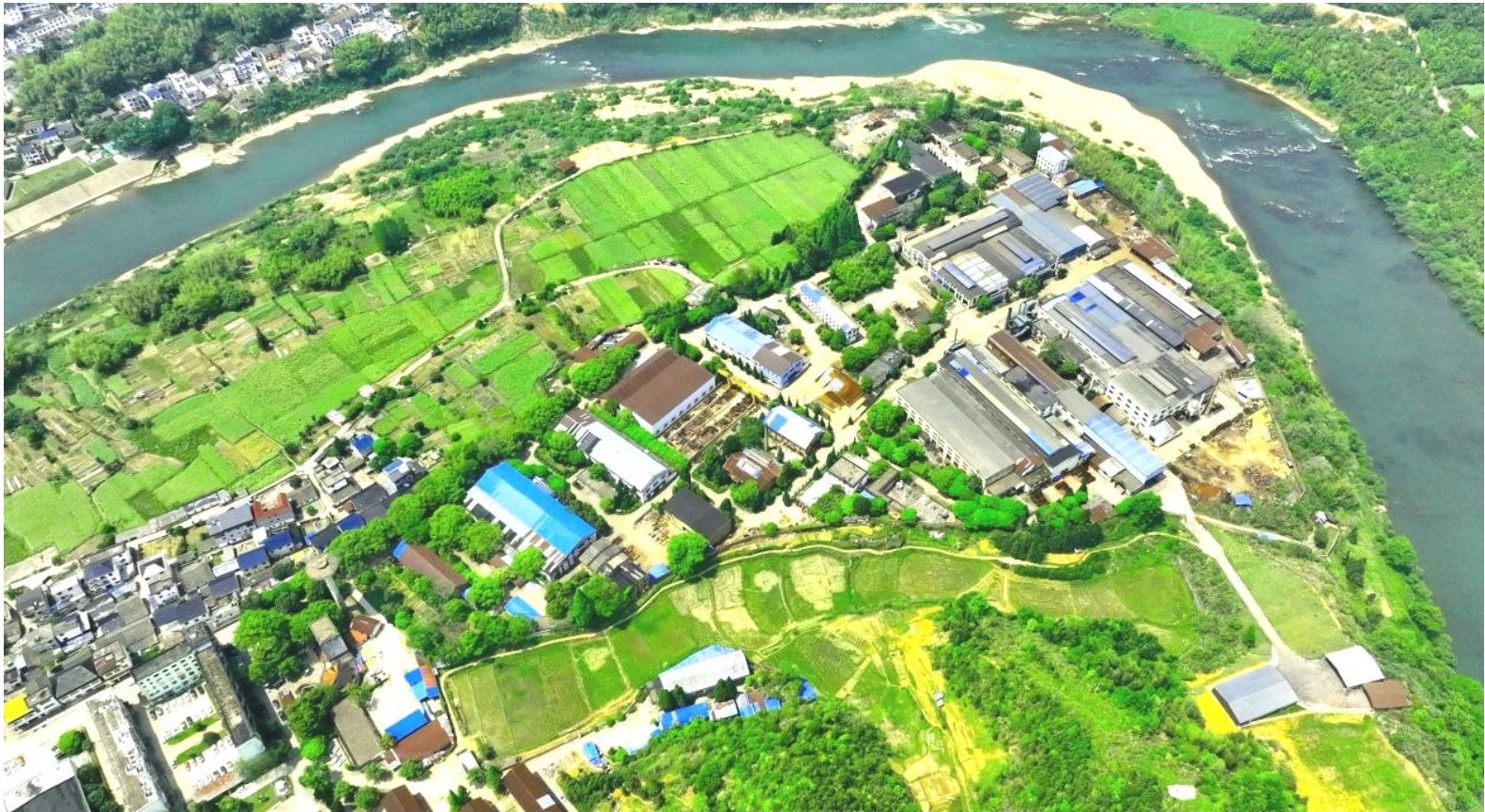 JCC Dexing Casting aerial view
