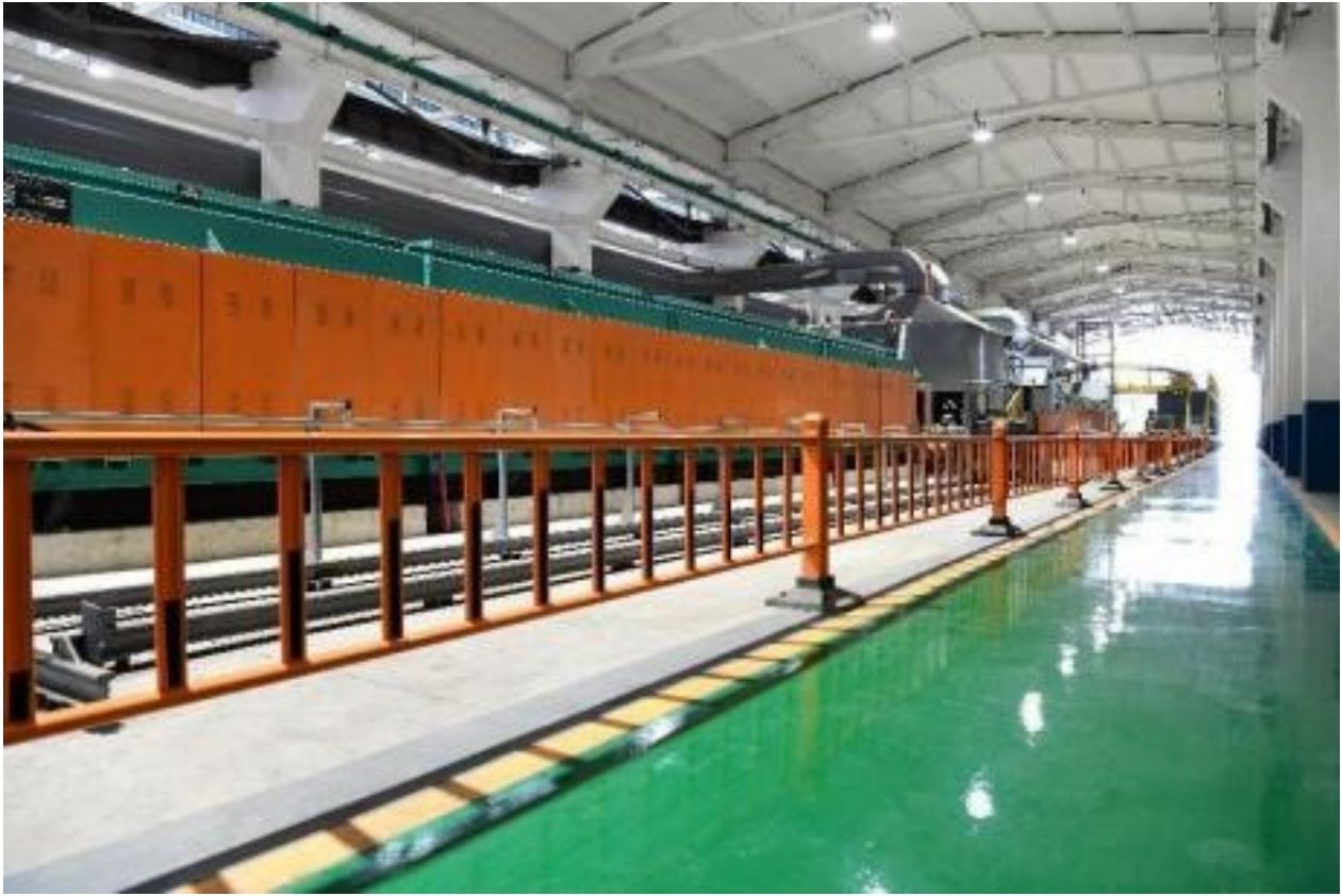 Heat treatment line